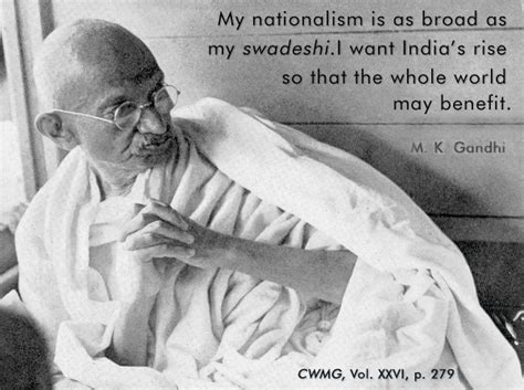 Mahatma Gandhi Forum: Thought For The Day ( NATIONALISM )