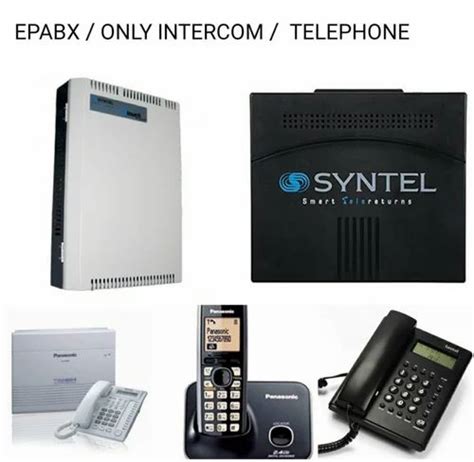 Syntel EPABX System For Small Office Number Of Lines Supported Up To