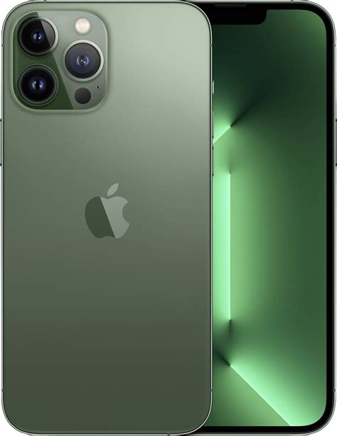 Смартфон 📱 Apple iPhone 13 Pro Max, 128 GB, Alpine Green - Като нов ...