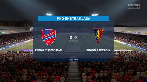 Fifa Rakow Czestochowa Vs Pogon Szczecin Poland Ekstraklasa