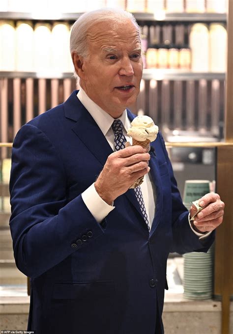 Biden Ripped For Previewing Ceasefire In Gaza While Holding Ice Cream