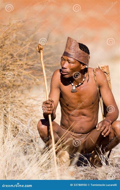 Bushmen Sun Editorial Image Image 33788950