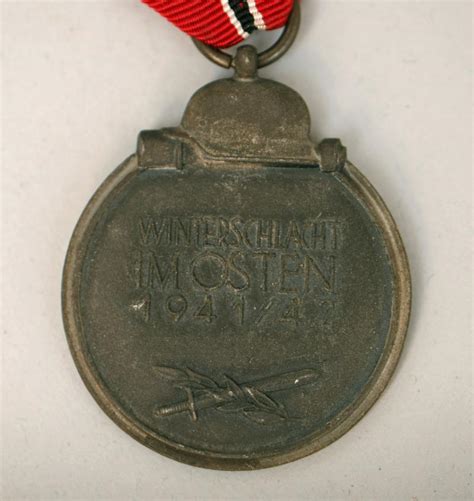 Regimentals German Wwii East Front Medal No