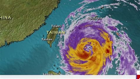 Typhoon Megi Closes In On Taiwan Cnn