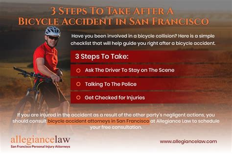 3 Steps To Take After A Bicycle Accident In San Francisco Bicycle