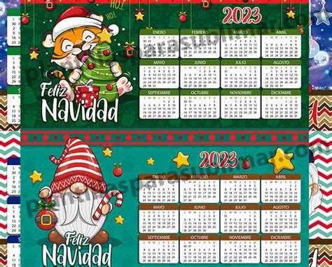 Calendario Plantilla Tazas Feliz Navidad Plantillas Para Sublimar