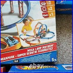 Car Track Set Hot Wheels Huge Lot Volcano Blast Track Builder Set Mega Loop Hw Race Shifters