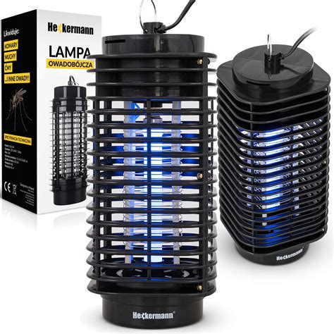 LAMPA UV OWADOBÓJCZA NA KOMARY MUCHY I INNE OWADY OWADOBÓJCZA LAMPA DO