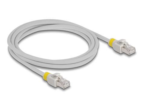 Delock Products 80119 Delock Network Cable Rj45 Cat6a Sftp With Colored Clips 2 M