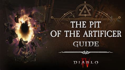 The Pit Of The Artificer Guide Diablo 4 KBoosting