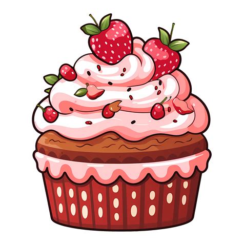 Cute Dessert Bakery Clipart Illustration AI Generative 27238002 PNG