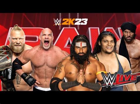 Wwe K Brock Lesnar Goldberg Vs Veer Mahaan Shanky Jinder