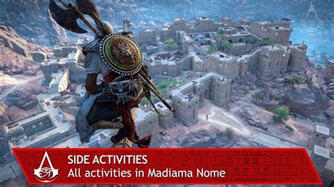 Assassins Creed Origins The Hidden Ones All Side Activities In Madiama Nome Youtube