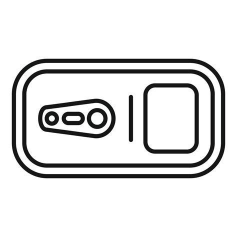 Top View Tin Can Icon Outline Style 14671039 Vector Art At Vecteezy