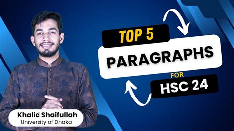 Top Paragraphs For Hsc Paragraph Suggestions Hsc English Youtube