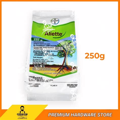 Bayer Aliette Fosetyl Aluminium 80 Bayer Racun Kulat Fungicide 250g Shopee Malaysia