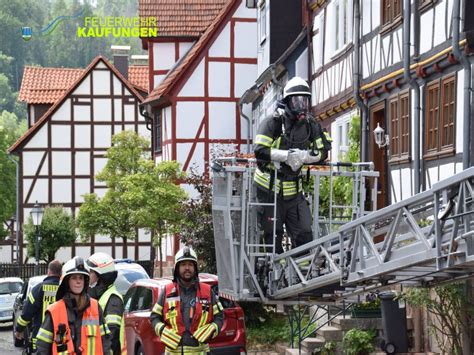 Nr Schornsteinbrand Freiwillige Feuerwehr Kaufungen