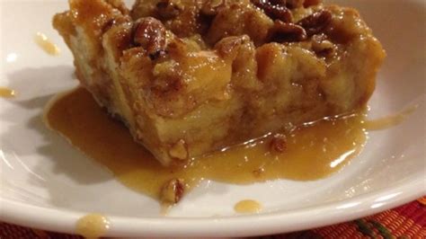 Bread Pudding With Praline Sauce Recipe