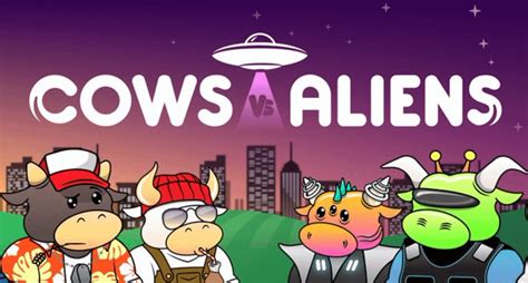 Cows vs Aliens - Collection With 100s Of Unique Traits, Backgrounds And ...