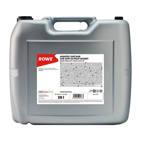ROWE HIGHTEC VINTAGE SAE 20W-20 MILD LEGIERT | 20L | 07963