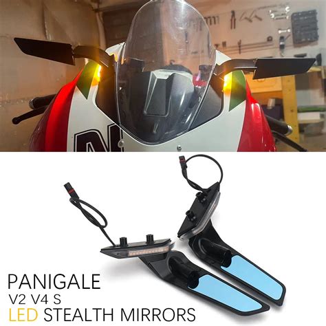 Motorcycle Rearview Mirror For Ducati Panigale V Panigale V Stealth