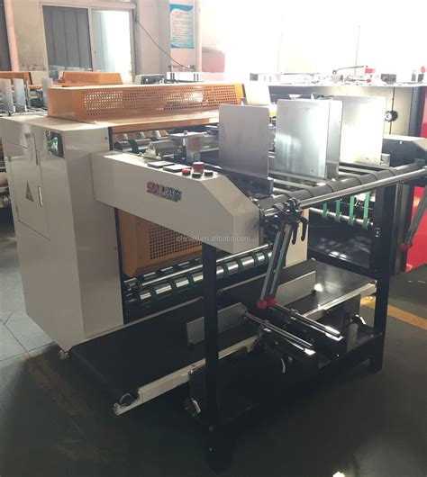 Saili Klg 950s Automatic Special Size Paper Box V Grooving Machine For