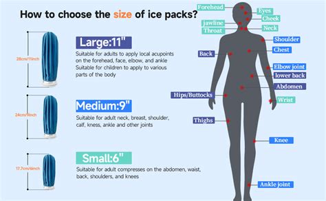 Amazon Anmia Ice Pack Bags For Injuries Reusable Cold Pack Water Bag Hot Bag For Pain