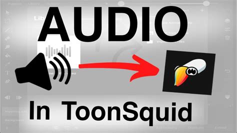 How To Add Audio In Toonsquid Toonsquid Tutorial Toonsquid Tutorial Animation Youtube