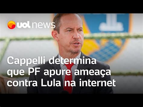 Ministério da Justiça pede que PF investigue ameaça a Lula nas redes