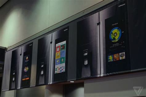 Samsung is sticking a massive touchscreen on its next smart fridge ...