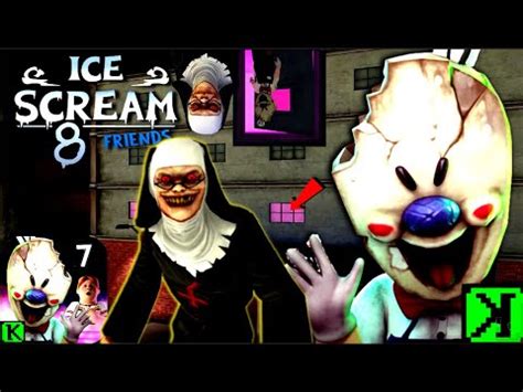 Ice Scream 8 Update Leaks 😱 Evil Nun Returns Ice Scream 8 Pink Room