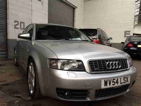 Audi 2004 S4 Quattro Auto 42 V8 Silver Full Spec Fridge Sat Nav Car