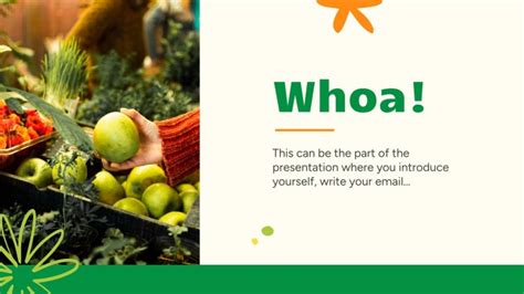 Farmers Market Google Slides PowerPoint Template