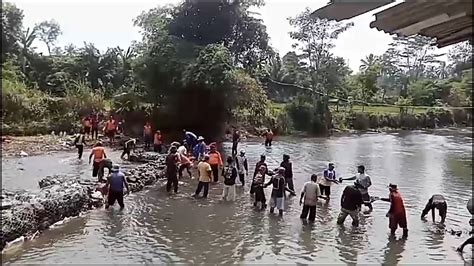 Antispasi Kekeringan Puluhan Warga Bendung Aliran Sungai Mgstv