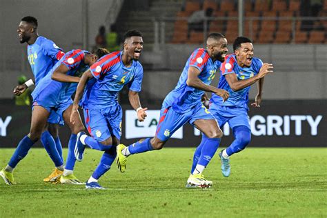 DR Congo Shock 7 Time Champs Egypt To Secure AFCON Quarters Berth