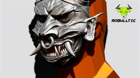 3D Horizon Hanya Mask Model TurboSquid 2226957