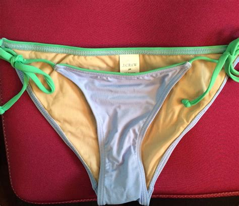 NWT J Crew String Bikini Bottom Hipsters Swim Bathing Suit Great Deal