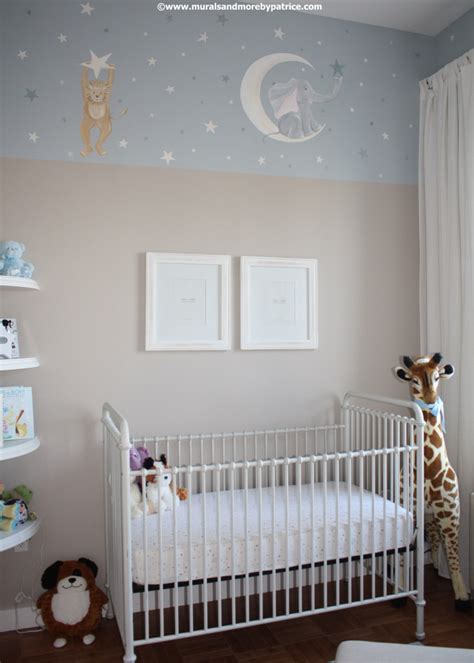 Logan's Jungle, Moon and Stars Nursery in Tribeca - Project Nursery