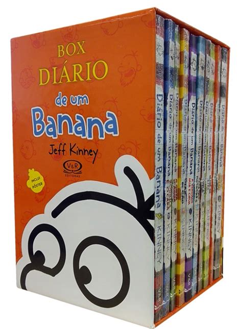 Box Diário De Um Banana 10 Livros R 206 90 em Mercado Livre