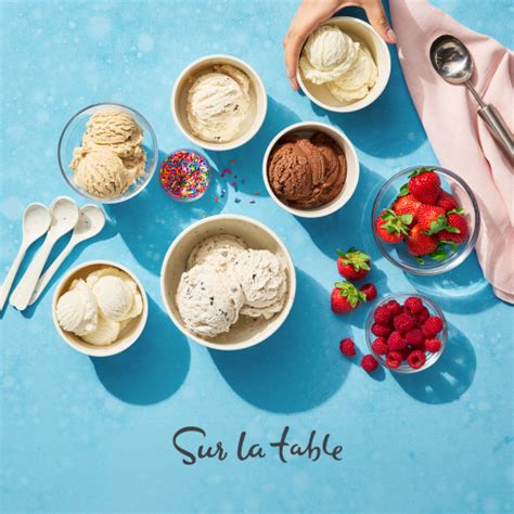 New at Sur La Table: Ice Cream Starters and Accessories - Shop Rookwood