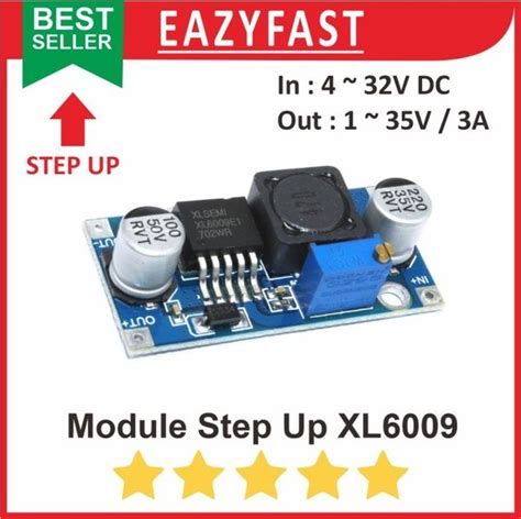 Jual Step Up A Xl Module Modul Dc B Adjustable Power Boost