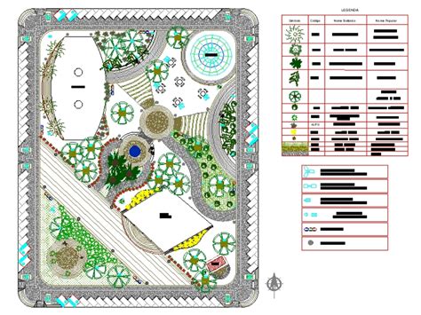 Parc Urbain Dans Autocad Téléchargement Cad Gratuit 351 79 Kb