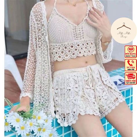 Bộ Bikini món Đi Biển Kín Đáo Hàng Cao Cấp Loại Đò Bơi Đồ Đi Biển Shopee Việt Nam