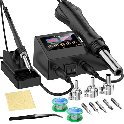 Buy Daxiongmao Soldering Station 2 In 1 SMD Hot Air Rework And