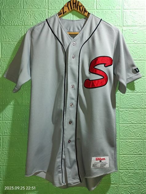 Wilsons Baseball jersey, Men's Fashion, Tops & Sets, Tshirts & Polo ...