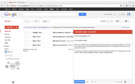 How To Send Encrypted Emails In Gmail Using Secure Gmail Add On