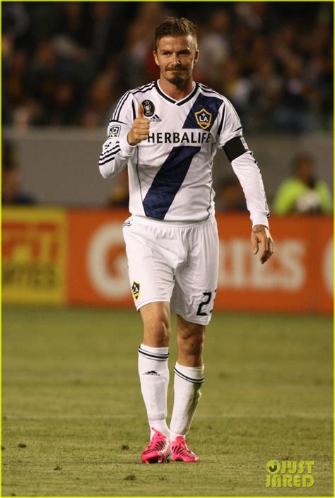 David Beckham Samsung Soccer Commercial Photo David