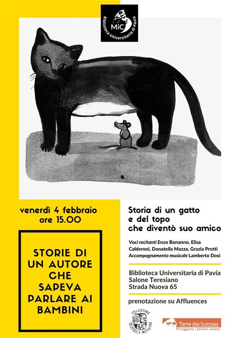 Storia di un gatto e del topo che diventò suo amico Biblioteca