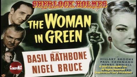 The Woman In Green 1945 Full Movie Basil Rathbone Nigel Bruce