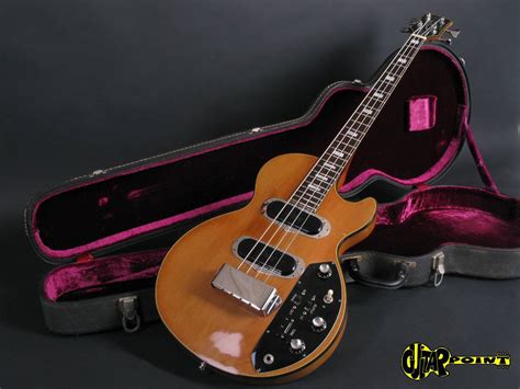 1972 Gibson Les Paul Triumph Bass Natural Vi72gilpbass